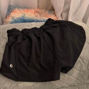 lululemon athletica Women's Black Athletic Shorts women’s size 4